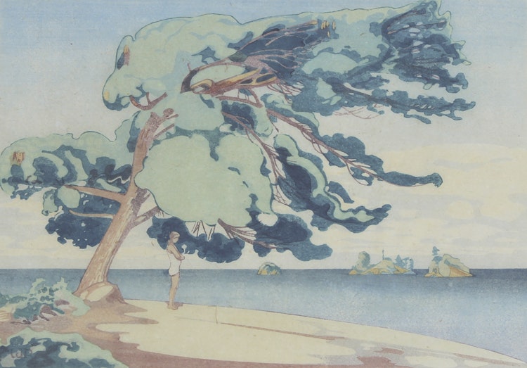 Artwork by Walter Joseph Phillips,  Lake of the Woods, 1931