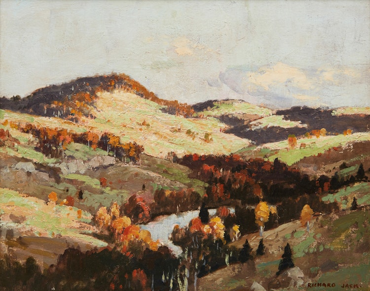 Artwork by Richard Jack, Laurentians