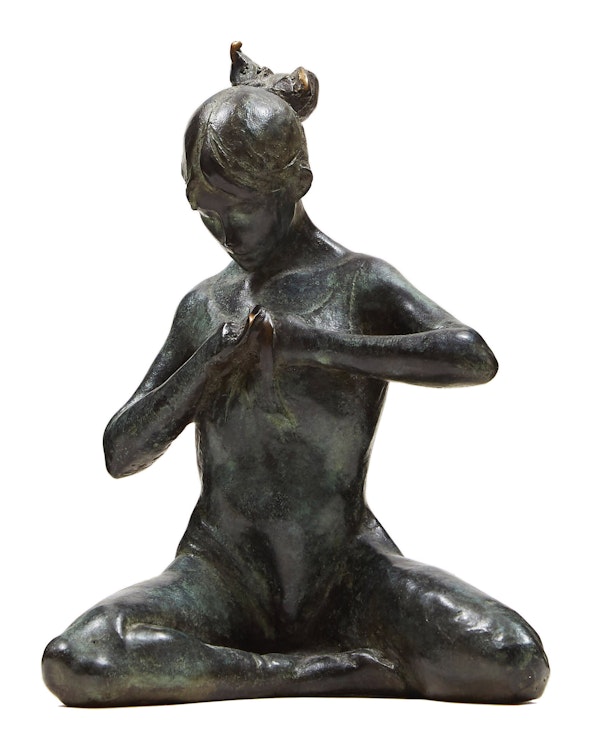 Artwork by Fernando Regazzo, Seated Girl