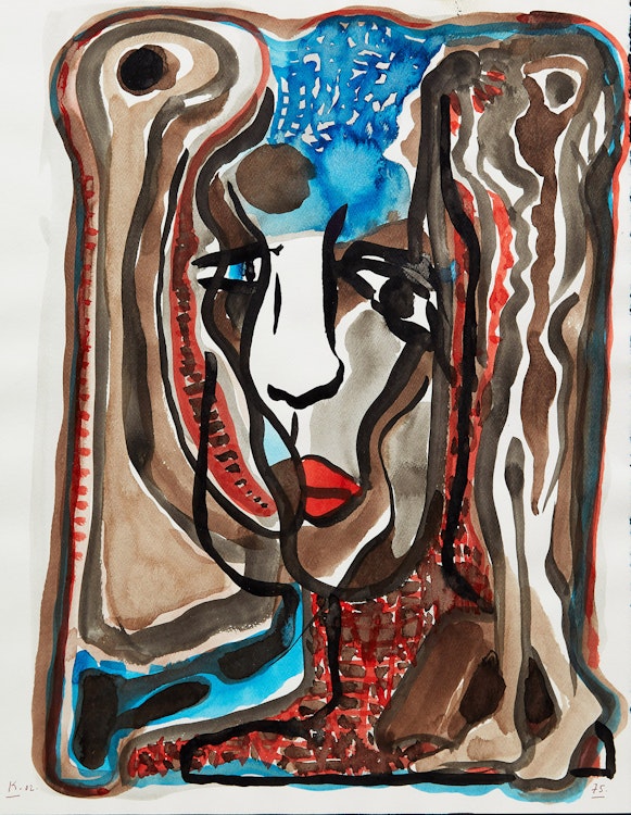 Artwork by Harold Klunder, Portrait
