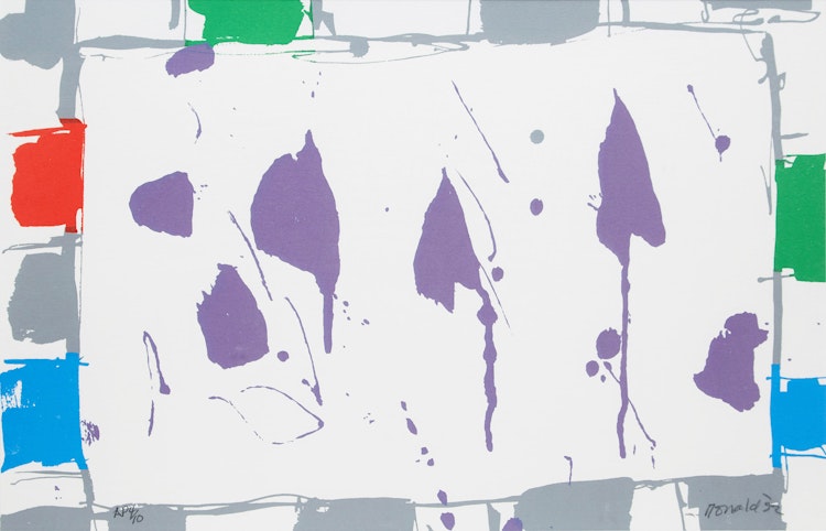 Artwork by William Ronald, Untitled Abstraction