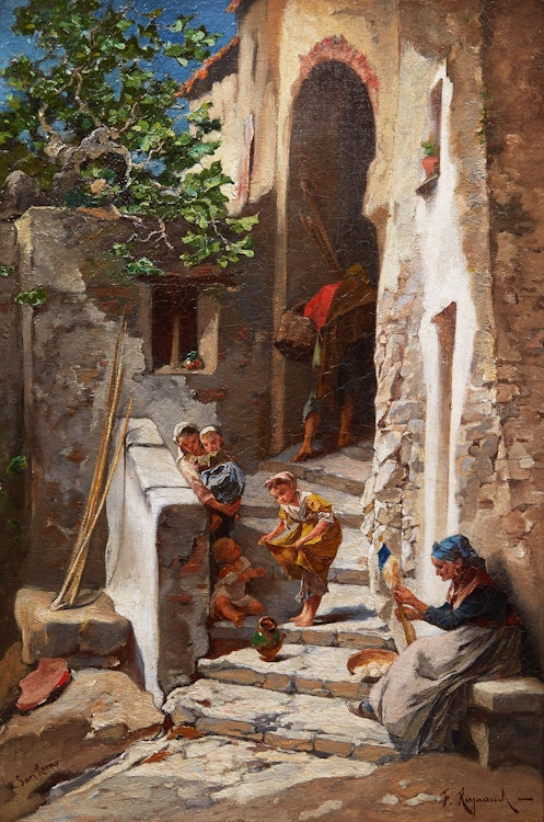Artwork by François Reynaud, St. Remo