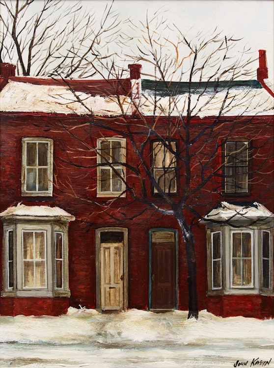 Artwork by John Kasyn, King Street South, Hamilton