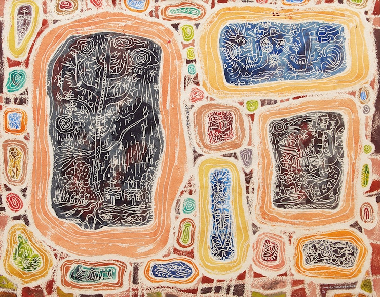 Artwork by James Williamson Galloway Macdonald, Inscribed Stones