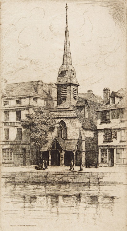 Artwork by Caroline Helena Armington,  Museé du Vieux Honfleur; Le Grand Canal Venise; La Cathédrale de Chartres; La Cathedrale de Tours