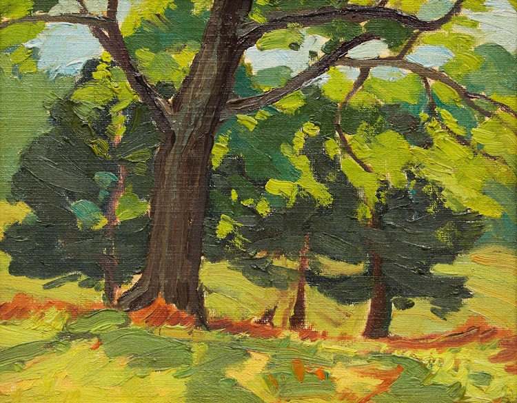 Artwork by George Henry Griffin, Summer Landscape