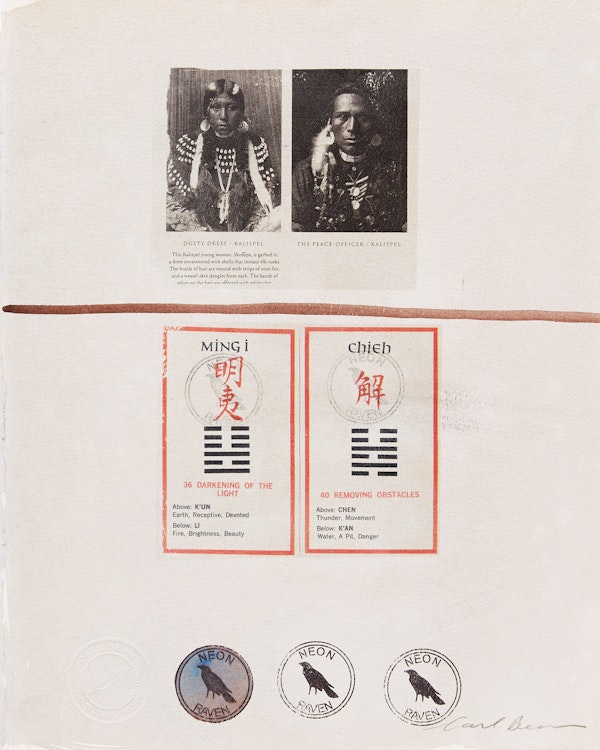 Artwork by Carl Beam, Untitled (Kalispel)