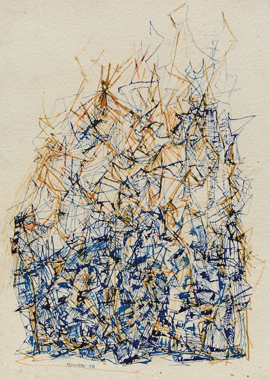 Artwork by Jean-Paul Mousseau, Sans titre