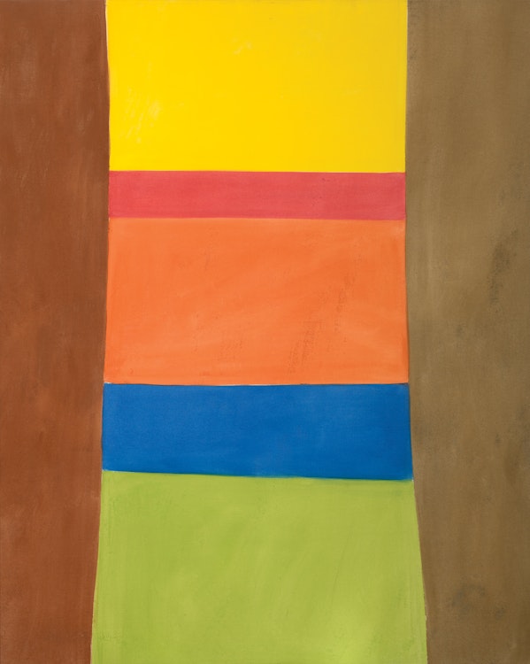 Jack Bush, Column on Browns (1965)
Price Realized: $870,000 (Auction Record)﻿