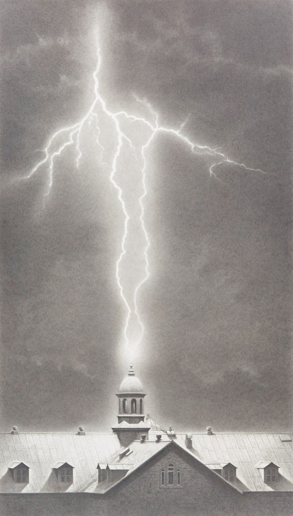 Artwork by Michael Thompson, Lightning