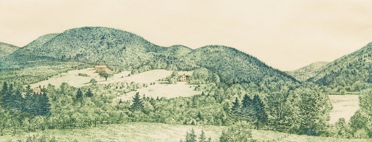 Artwork by Anna W. Syperek, Mabou Highlands
