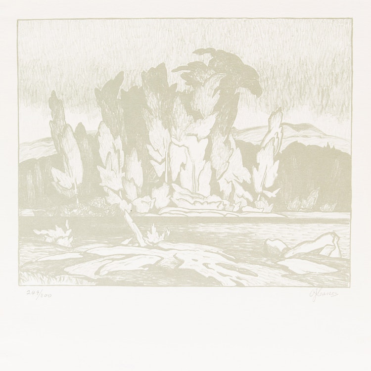 Artwork by Paul Duval, A.J. Casson (Roberts Gallery, 1975)