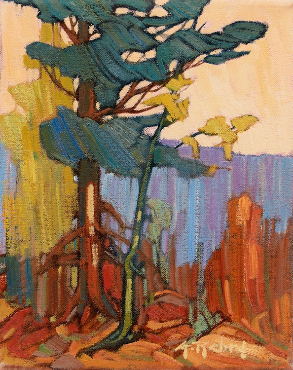 Artwork by Gaston Rebry, Le Pin