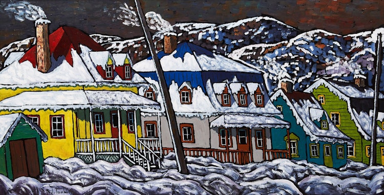 Artwork by Jacques Tremblay,  Baie St-Paul 