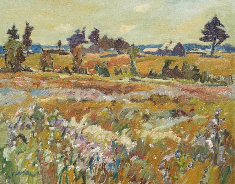 Artwork by Helmut Gransow,  Summer Meadows