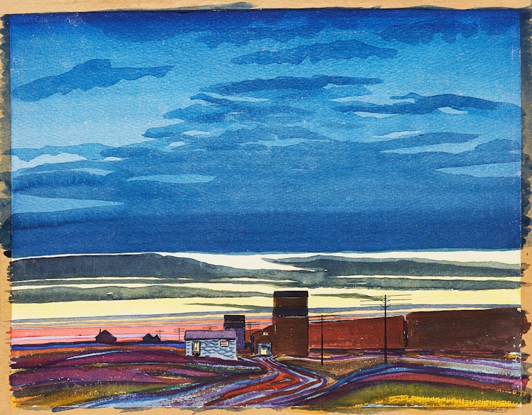 Artwork by Robert N. Hurley, Nocturne