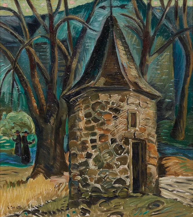 Artwork by Ethel Seath, Martello Tower, Montreal