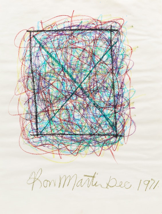 Artwork by Ronald Albert Martin, Untitled Abstraction