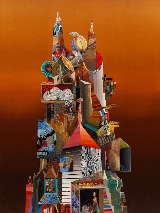 Artwork by Jesus Carlos De Vilallonga, Tour à la femme