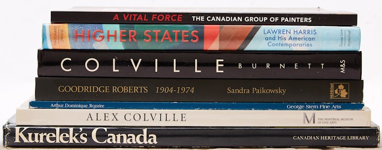 Artwork by Books and Reference, Seven Canadian Art Reference Books
