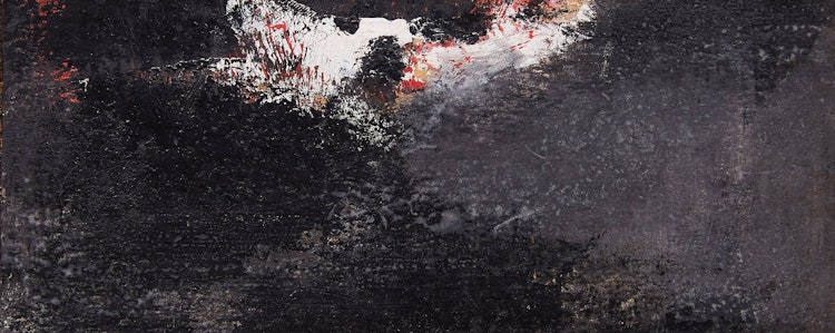 Artwork by Luis Feito, Untitled (1957)