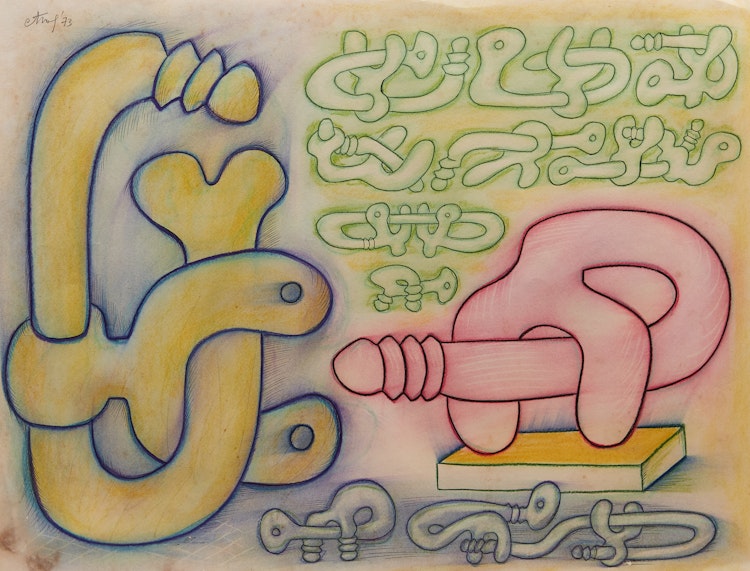 Artwork by Sorel Etrog,  Ohne Titel (1973)