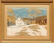 Thumbnail of Artwork by Joachim George Gauthier, Homestead in Winter
