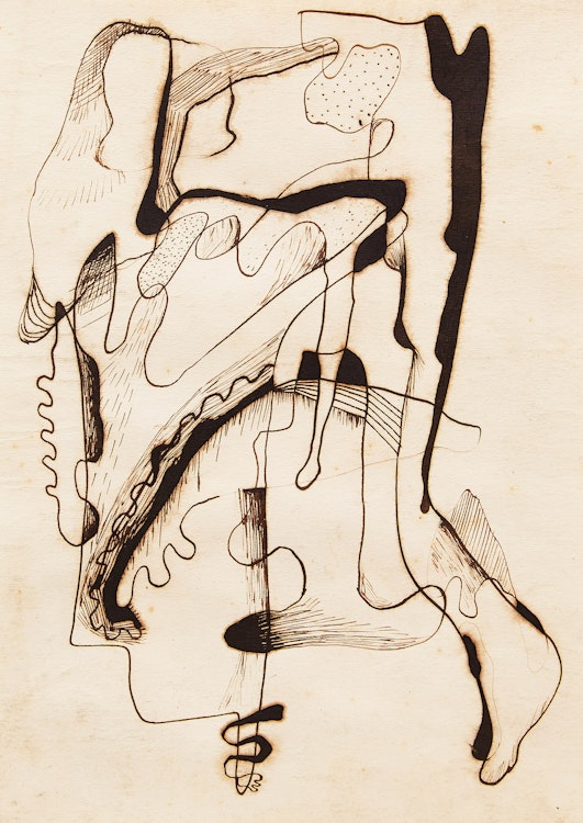 Artwork by Jean-Paul Mousseau, Sans titre