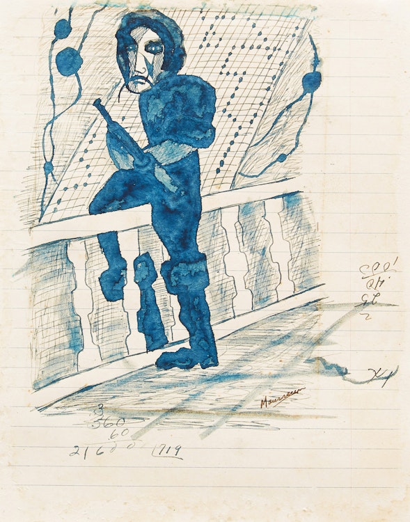 Artwork by Jean-Paul Mousseau, Sans titre