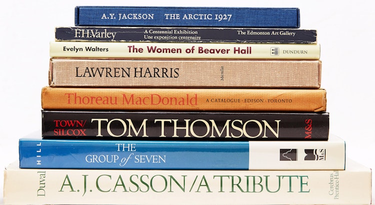 Artwork by Books and Reference, Eight Canadian Art Reference Books