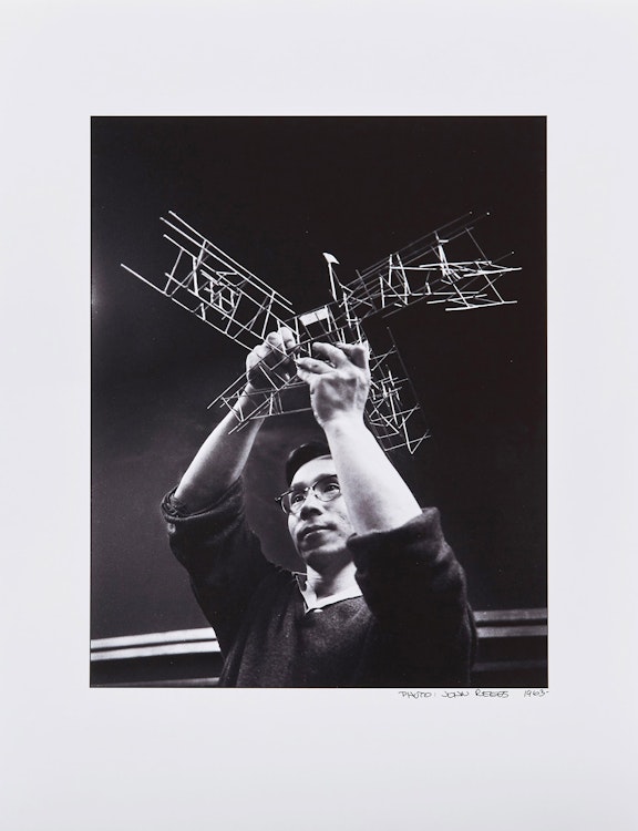 Artwork by John Reeves, Portrait of Kazuo Nakamura
