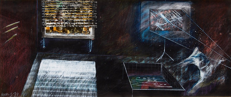Artwork by Tom Hopkins, Untitled (Interior Study)