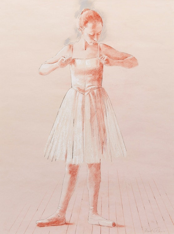 Artwork by Fred Ross, Dancer Standing