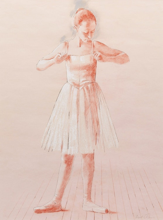 Artwork by Fred Ross,  Dancer Standing 