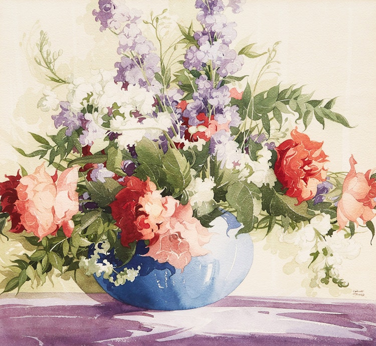 Artwork by William Garnet Hazard, Floral Still Life