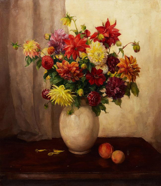 Artwork by H. Zeitner, Floral Still Life