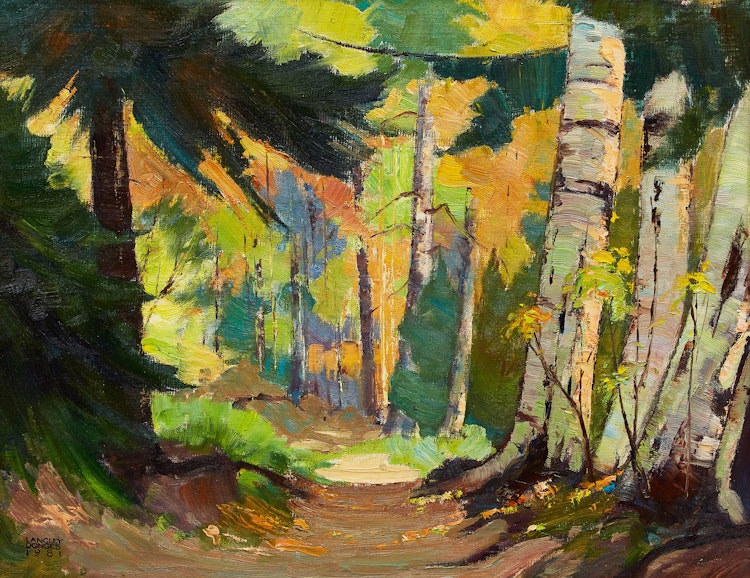 Artwork by Langley Thomas Donges, Peninsula Lake