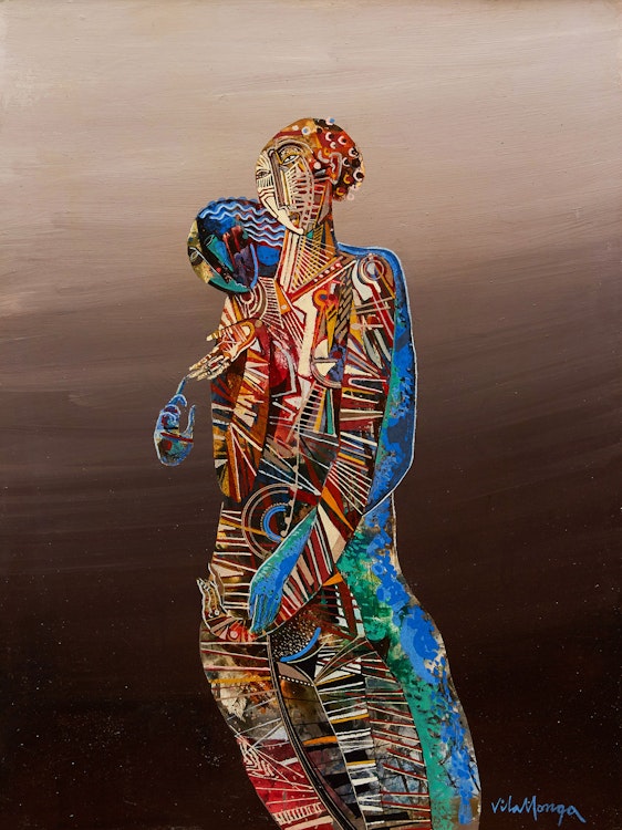 Artwork by Jesus Carlos De Vilallonga, Untitled (Two Figures)