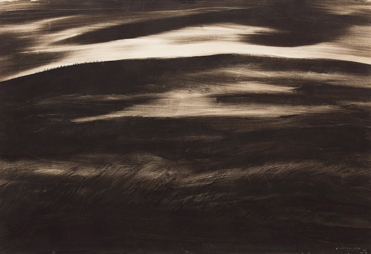 Artwork by Kazuo Nakamura,  An Evening Landscape