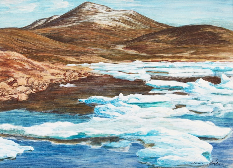 Artwork by Anna Noeh, Broughton Island, 1975