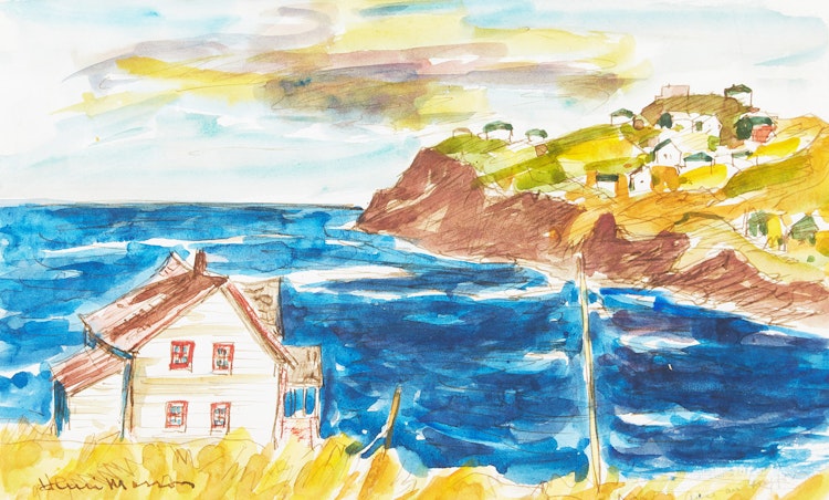 Artwork by Henri Leopold Masson, Anse au Griffon
