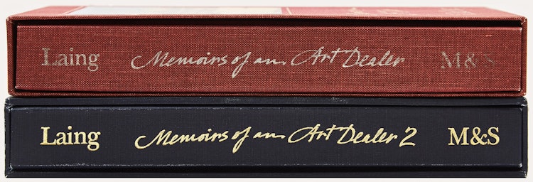 Artwork by G. Blair Laing, Memoirs of an Art Dealer Volumes 1 & 2