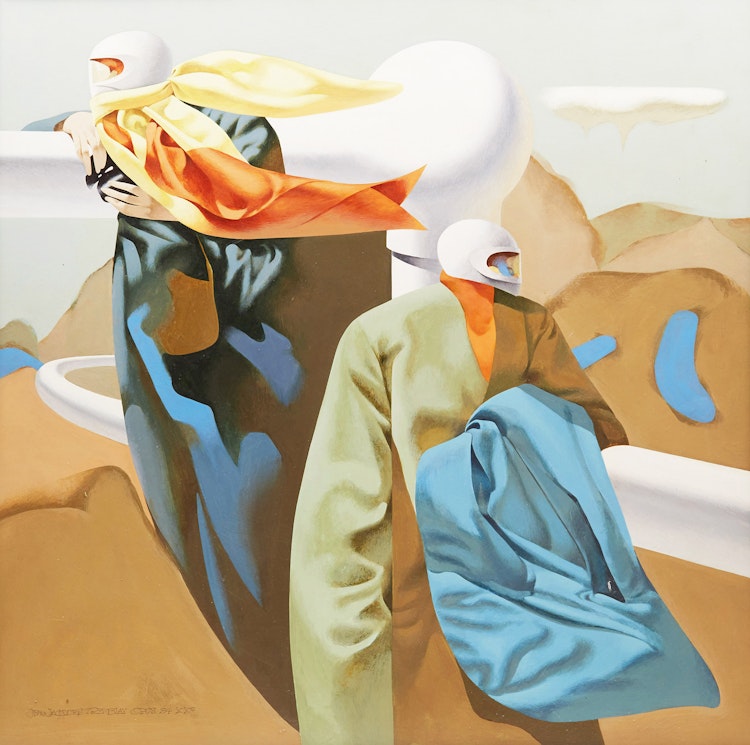 Artwork by Jean-Jacques Tremblay, Escale