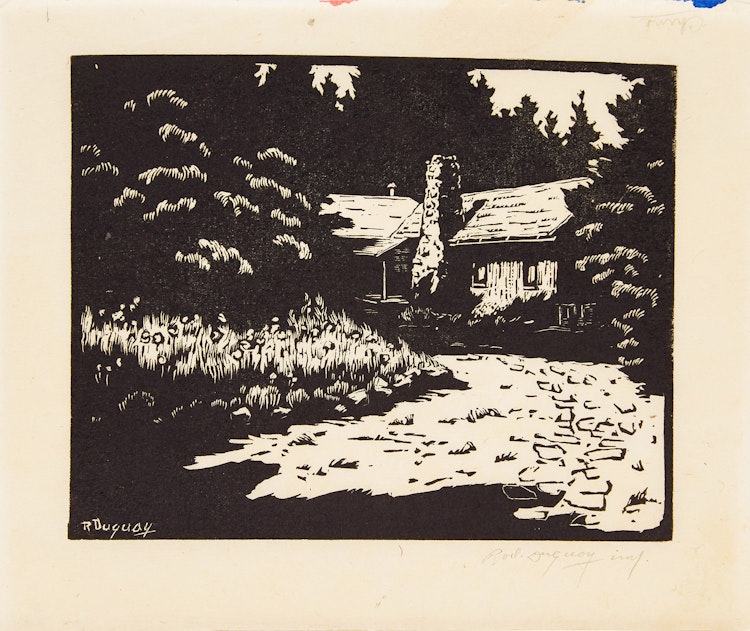 Artwork by Rodolphe Duguay, Sans titre (maison)