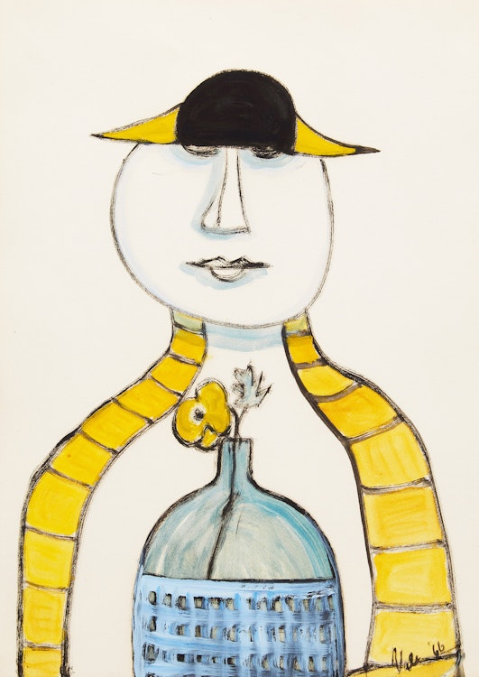 Artwork by Florence Vale, Paul’s Flower