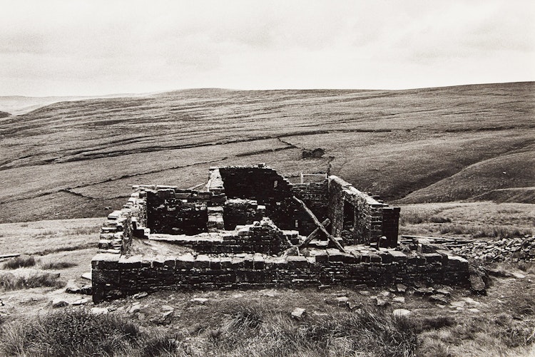 Artwork by John Reeves, Bronte Country Suite: Haworth Moor and the Ruins of “Top Withens”; Untitled (Arctic Landscape)