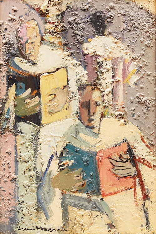 Artwork by Henri Leopold Masson, Les Moines