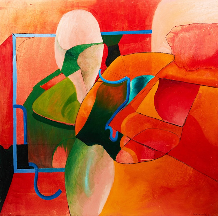 Artwork by James Gordaneer, Untitled Abstract
