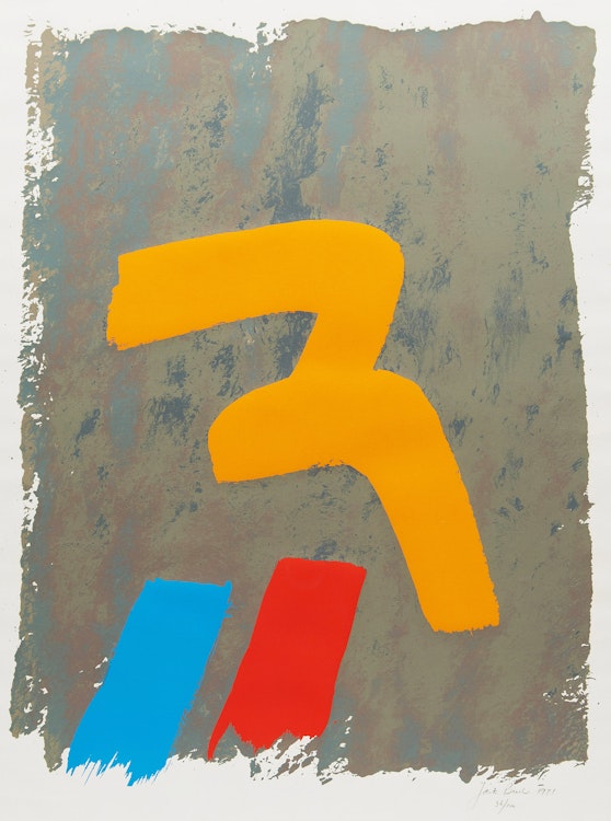 Artwork by Jack Hamilton Bush, Yellow Mark