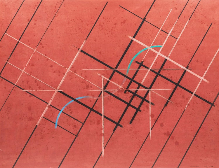 Artwork by John Tiley, Line Dance